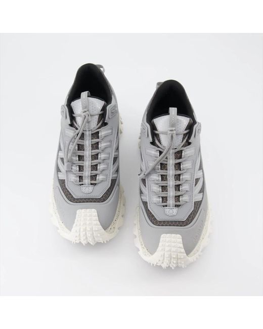 Moncler Trailgrip korb sneakers in Gray für Herren