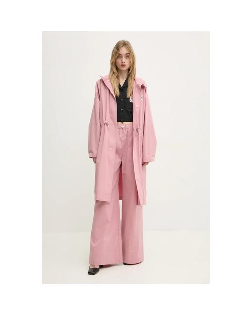 Moschino Parka in het Pink