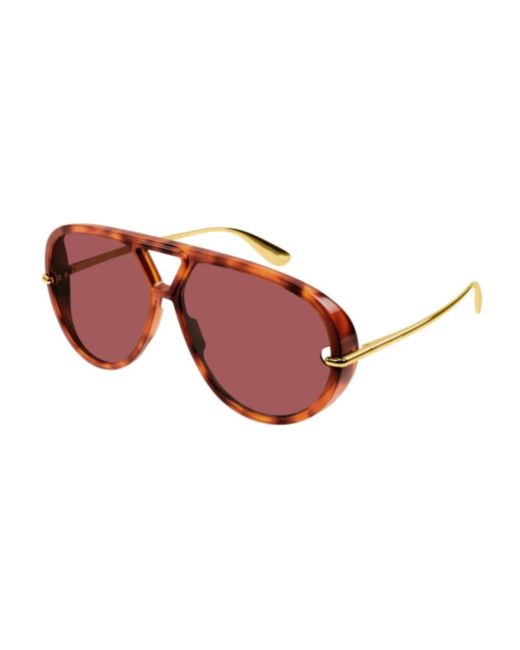 Accessories > sunglasses Bottega Veneta en coloris Red