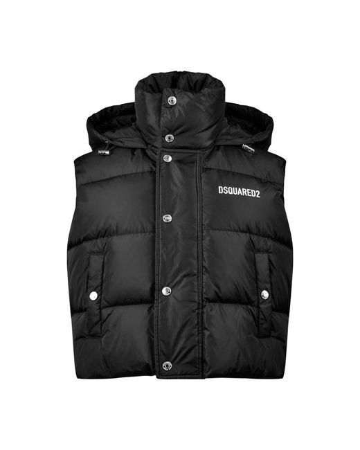 DSquared² Black Waistcoats