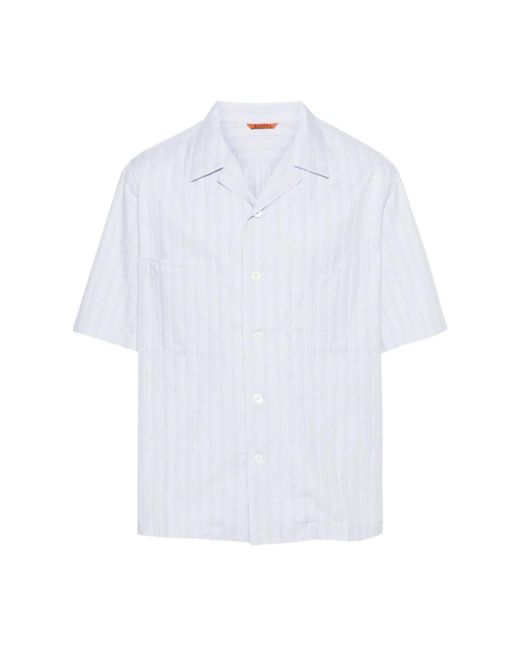 Barena White Short Sleeve Shirts for men