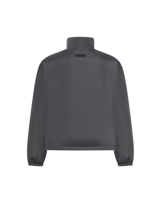Fear Of God Gray Outerwear With 3D Graphic Design for men