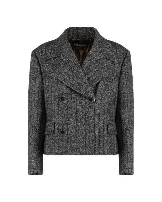 Dolce & Gabbana Black Blazers
