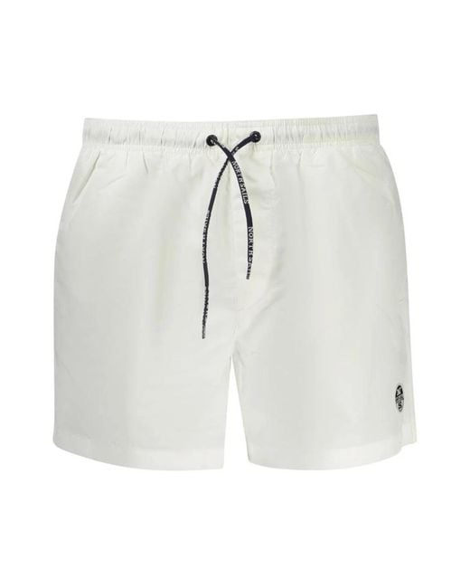 North Sails Badmode ,Wit ,Polyester Polyester Zwemboxer in het White voor heren