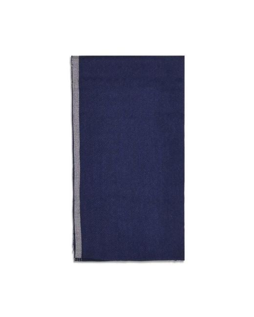 Winter Scarves Brunello Cucinelli de hombre de color Blue