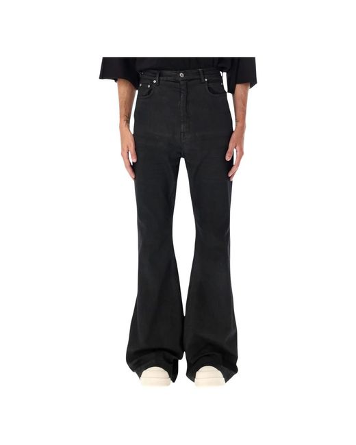 Rick Owens Black Flare Jeans for men
