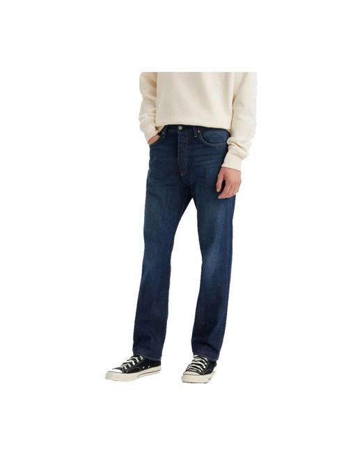 Levi's Blue Straight Fit Jeans for men