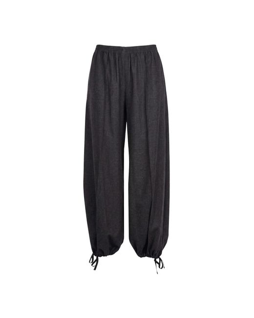 Alysi Blue Wide Trousers