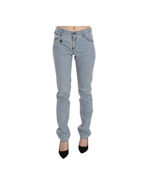 CoSTUME NATIONAL Blue Skinny Jeans