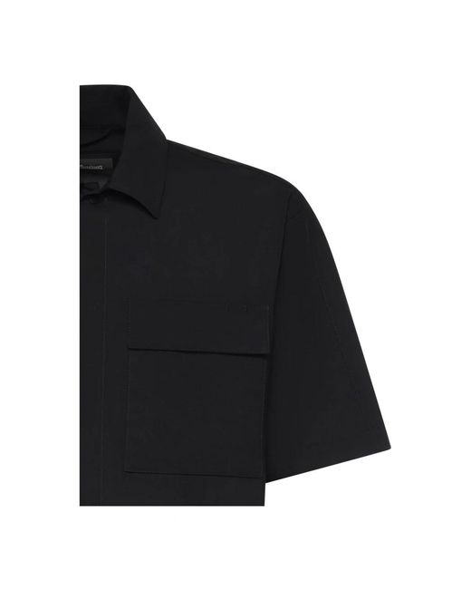 Laminar Black Short Sleeve Shirts for men
