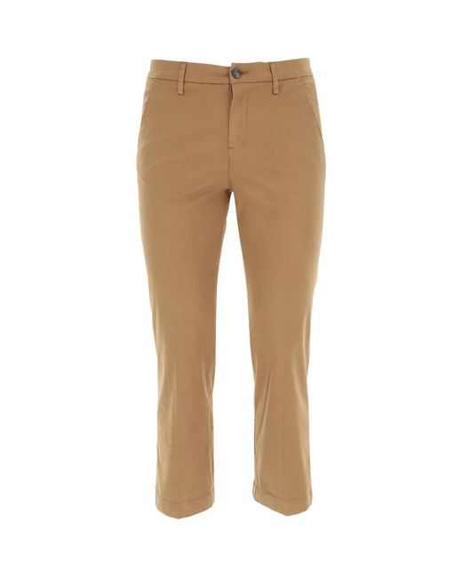 Fay Natural Slim-Fit Trousers