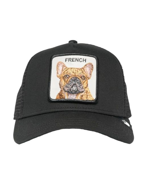 Goorin Bros Black Französischer frenchie bulldog cap klassischer stil