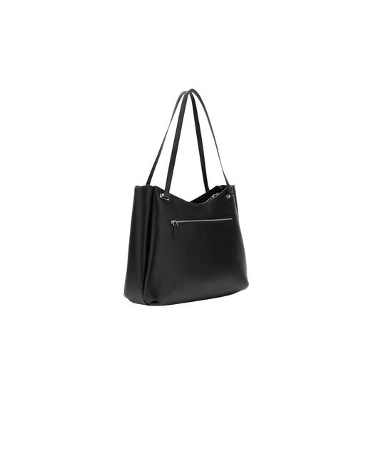 Guess Black Devon 3 Comp Tote