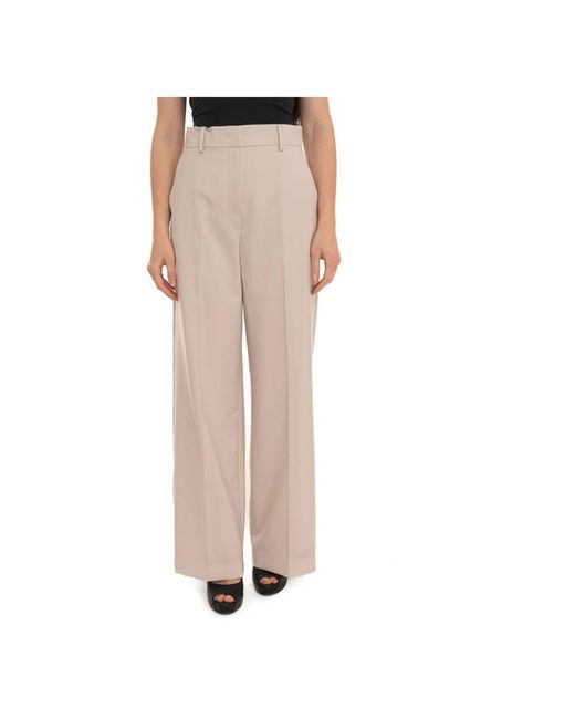 Weekend by Maxmara Wkdcorone Soft Trousers in het Pink