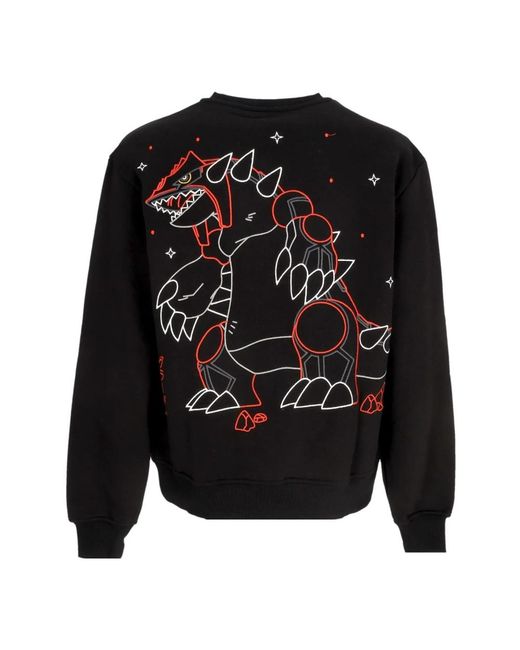 DOLLY NOIRE Black Sweatshirts for men