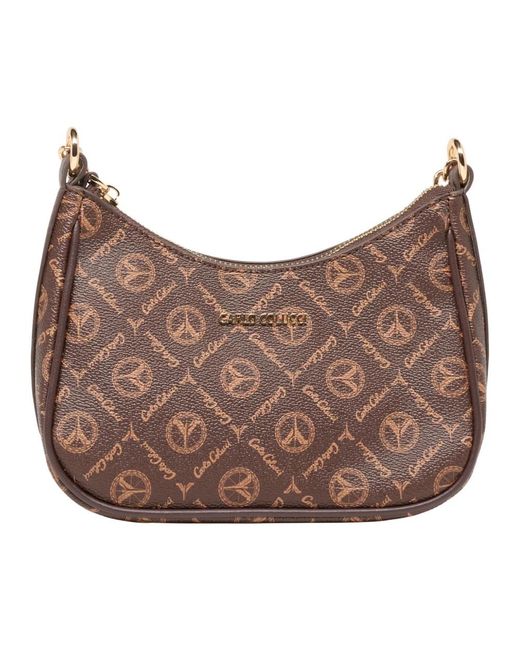 carlo colucci Brown Shoulder Bags