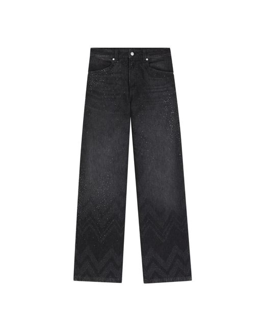 HUGO Gray Wide Jeans