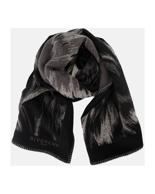 Givenchy Black Winter Scarves
