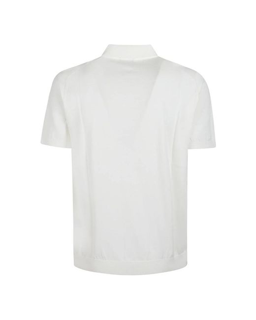 Drumohr White Polo Shirts for men