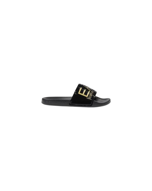Sliders di EA7 in Black da Uomo