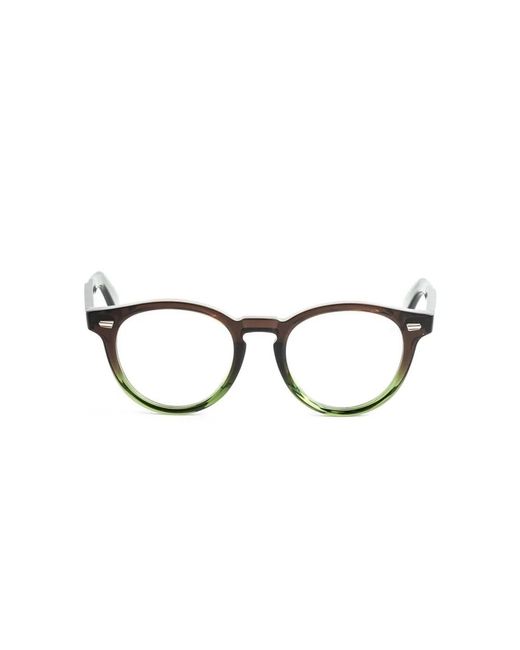Cutler & Gross Green Glasses for men