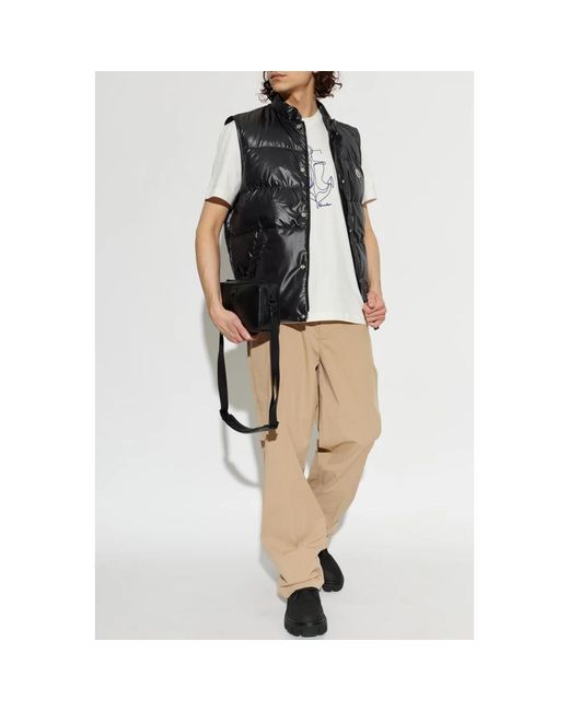 Vests Moncler de hombre de color Black