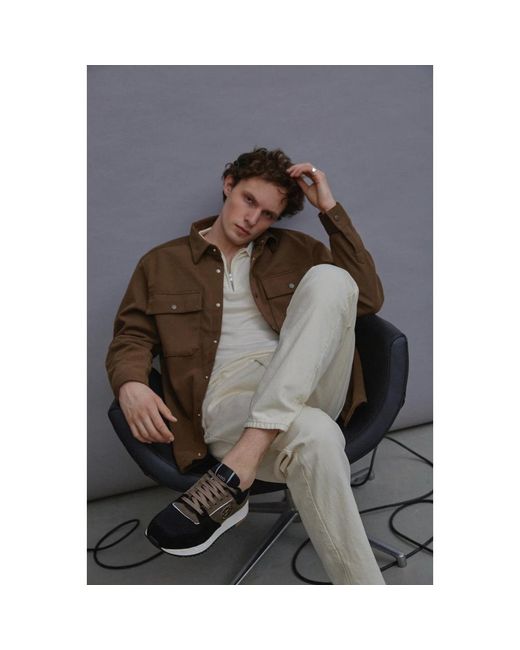 ESTRO Black Sneakers for men