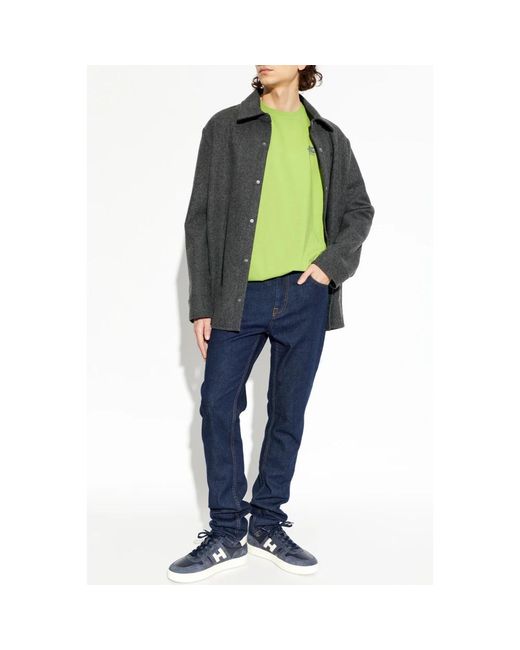Etro Tops ,Groen ,Katoen T-Shirt Met Print in het Green voor heren