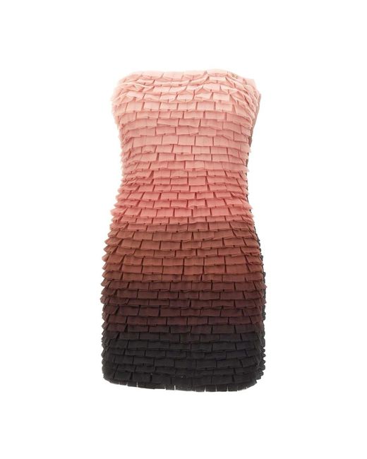 Elisabetta Franchi Pink Short Dresses