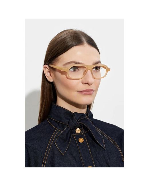 Glasses Jacquemus en coloris Pink