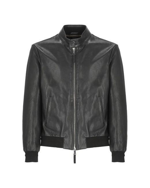 The Jack Leathers Black Leather Jackets for men