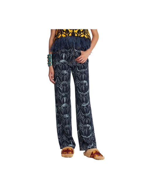 LaDoubleJ Blue Ultimative Skater-Girl Cool Jeans