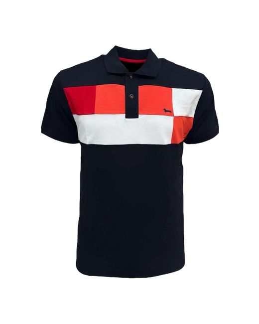 Harmont & Blaine Black Polo Shirts for men
