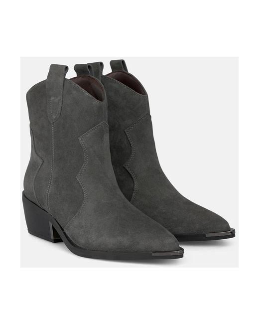 Alma En Pena. Brown Cowboy & Biker Boots