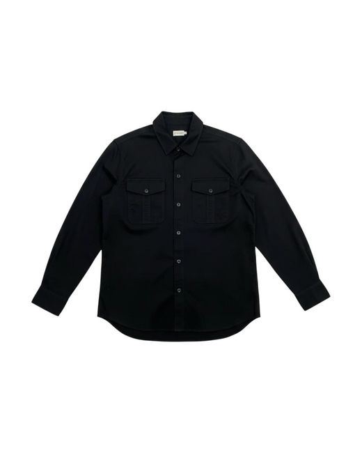 Moncler Blue Casual Shirts for men