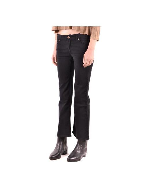 Armani Jeans Black Flare Jeans