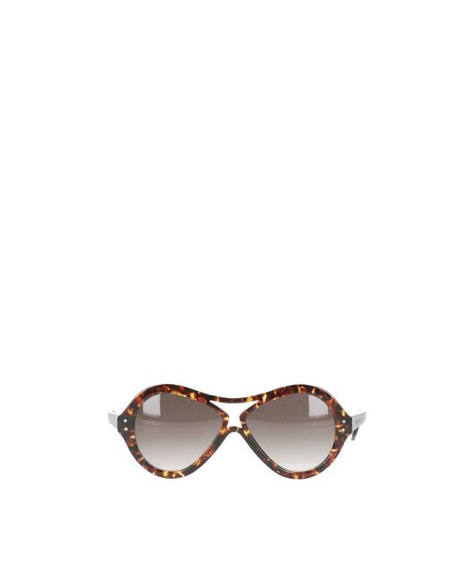 Sunglasses di Alberta Ferretti in Brown