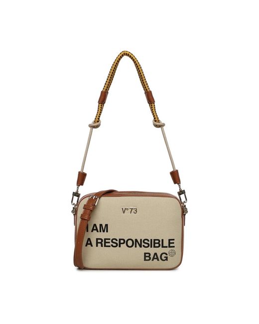 V73 Metallic Shoulder Bags