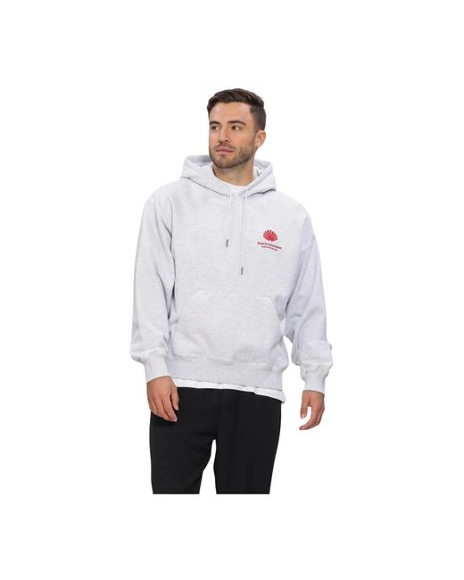 New Amsterdam Surf Association White Hoodies for men