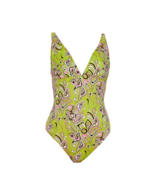 Emilio Pucci Green Beachwear