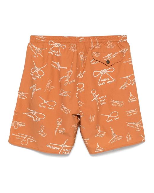 Filson Oxbow Lake Badehosen in Orange für Herren