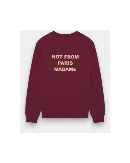 Drole de Monsieur Purple Sweatshirts for men