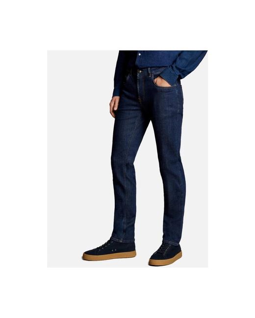 Fay Blue Slim Fit Jeans for men