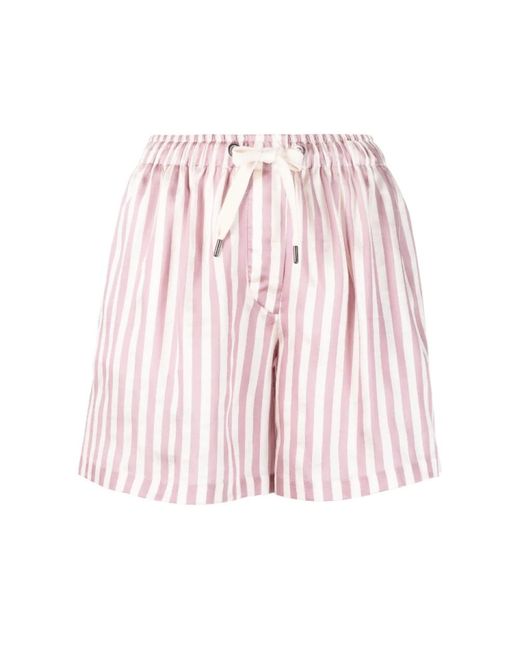 Brunello Cucinelli Pink Short Shorts