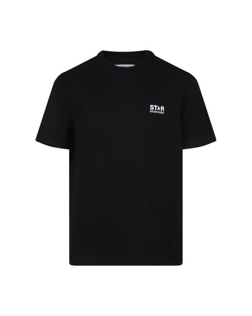 Golden Goose Deluxe Brand Black Big Star T-Shirt for men