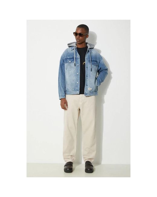Evisu Denim Jassen in het Blue voor heren