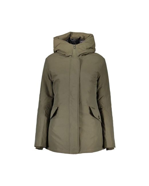Woolrich Winter Jackets in het Green