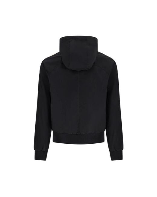 Palm Angels Black Zip-Throughs for men