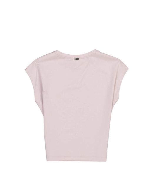 T-Shirts Herno de color Pink
