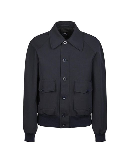 A.P.C. Blue Bomber Jackets